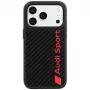 Audi R8 Carbon Fiber MagSafe-skal för iPhone 18 Pro / 17 Pro svart