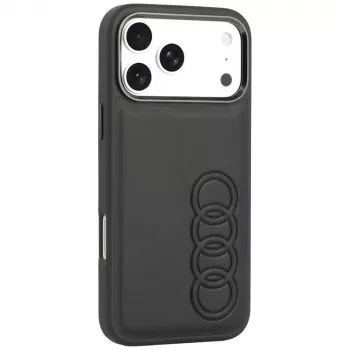 Audi TT konstläder MagSafe-skal för iPhone 18 Pro Max / 17 Pro Max, svart