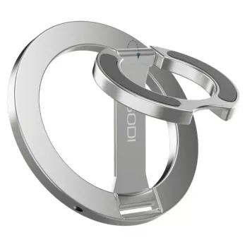 SODI ST04 dubbelsidigt magnetiskt ringstativ, silver