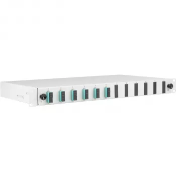 EFB Elektronik utdragbar skarvbox SC 50/125 µm OM3, 12 pigtails, 6 kopplingar