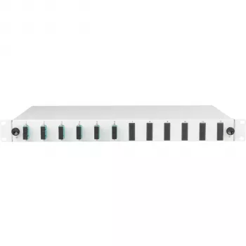 EFB Elektronik utdragbar skarvbox SC 50/125 µm OM3, 12 pigtails, 6 kopplingar