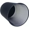 WEDO papperskorg Office i trådmetall, 18 l, rund, svart, höjd 350 mm