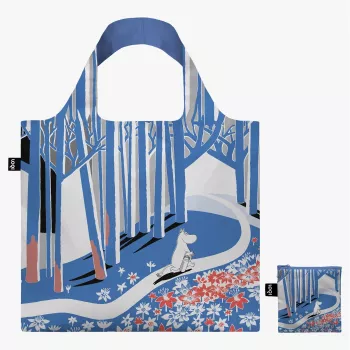 LOQI Moomin väska – Blue Forest