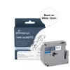 MEDIARANGE skrivbandskassett kompatibel med Brother M-K231BZ, 12 mm x 8 m, svart/vit