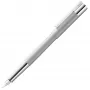 LAMY scala patronfylld penna, borstat silver, M (medium)