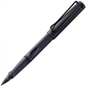 LAMY safari patronfylld penna, steel black, spets M (1238794)