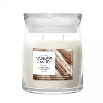 Yankee Candle Warm Cashmere ljus, medel