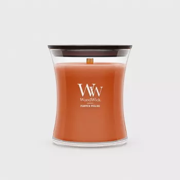 WoodWick Pumpkin Praline ljus, medel