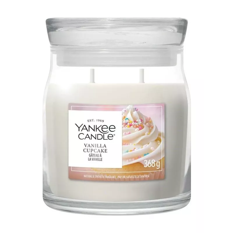 Yankee medelstort ljus, Vanilla Cupcake