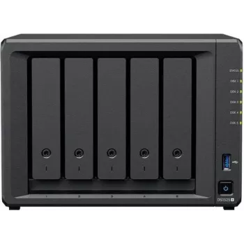 Synology DS1525neo+ 5-Bay NAS, 2.2 GHz, 4 GB DDR4, 2x 2.5GbE, 3-Year Warranty