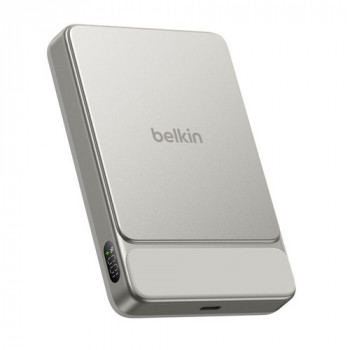 Belkin UltraCharge Pro Slim BPD022HQSA magnetic Qi2 power bank, 10000 mAh, 25 W, USB-C