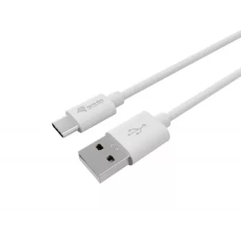 Equip 128846 USB-A till USB-C 2.0-kabel, 3 A, 0,5 m, vit