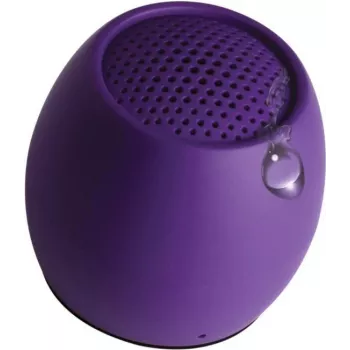 Boompods Zero ZERPUR bärbar Bluetooth-högtalare, högtalarfunktion, stöttålig, vattentålig, lila
