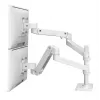 Ergotron LX Pro fästsats (dubbelledad arm), modulär, för 2 LCD-skärmar, platt C-klämma, vit, upp till 24 inch