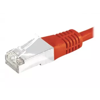 Exertis Connect S/FTP (PIMF) CAT.6A patchkabel, 3 m, röd