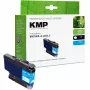 KMP skrivarpatron kompatibel med Brother LC426XLC, cyan, 1550,4003