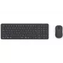 Hama WKM-300 tangentbords- och musset för flera enheter, trådlöst, RF/BT, svart, QWERTZ DE