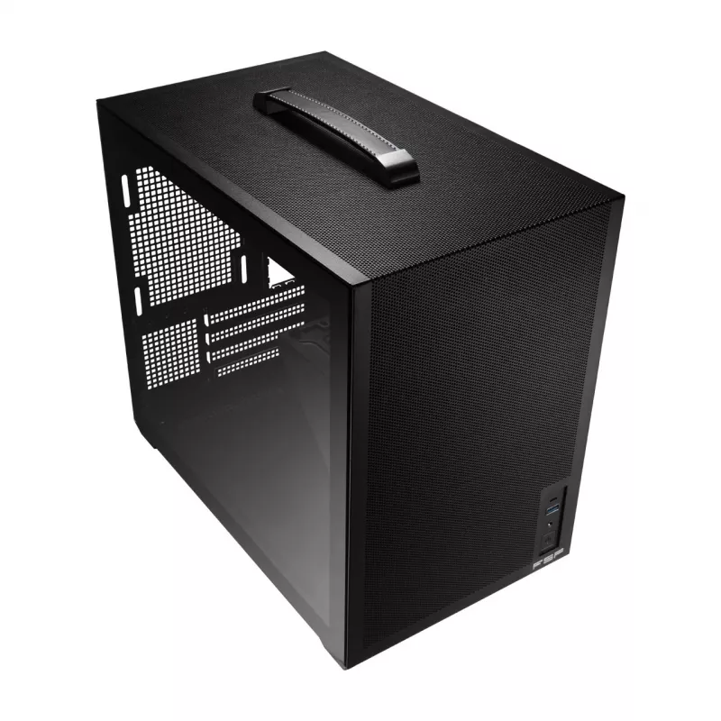 FSP S210 POC0000341 datorchassi, svart