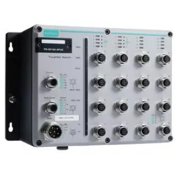 MOXA TN-5516A-8POE-WV-T nätverksswitch