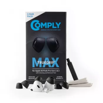 Comply MAX öronproppar för AirPods Pro, svart, storlek L