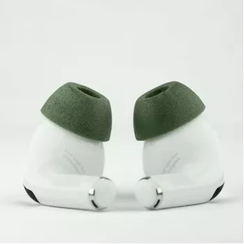 Comply MAX öronproppar för Apple AirPods Pro Gen 1 & 2, Electric Pine, storlek L