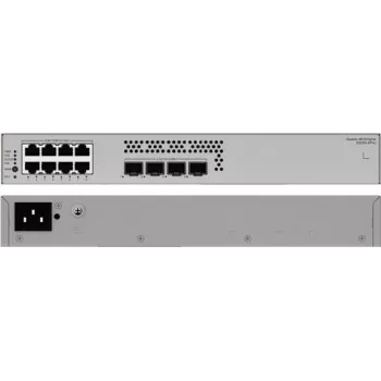 Huawei eKit S220S-8P4J managed L2-switch, 12 portar, 8x GbE PoE, 4x 2,5GbE SFP, PoE-budget 128 W (98012471-001)