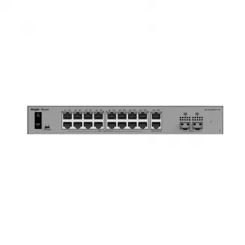 Reyee RG-ES220GS-P-V2 PoE-switch, 16 portar + 2x uplink + 2x SFP