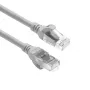 ACT FC1000 Ultra-Flex-patchkabel, U/UTP CAT6A, TPE, snagless RJ45, 0,5 m, grå