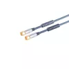 Home-Cinema 80095MHQ Professional SAT-kabel, 5 m, F-kontakt till F-kontakt, RG59U