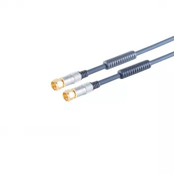Home-Cinema Professional 80098MHQ SAT-kabel, 10 m, F-kontakt till F-kontakt, RG59