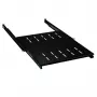 EFB Elektronik 691651NATS.68 19 inch 1HE hylla, utdragbar, monteringsdjup 378–612 mm, 30 kg, ST600+800, RAL9005