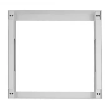 IT-BUDGET 90ITBSOSRK66G sockel för SRK-nätverksskåp, BxD 600 x 600 mm, 100 mm höjd, ljusgrå