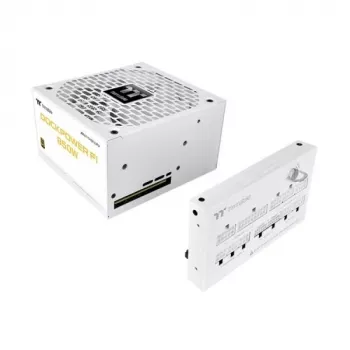 Thermaltake Dockpower FI 850 W datornätaggregat, ATX 3.1, 80 PLUS Gold, snövit