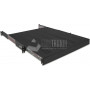 Wirewin SHELF PO 600 BL 19-tums utdragbar hylla 1HE, upp till max. 35 kg, svart