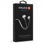 Evelatus Crystal Clear Audio CCAV-3.5WH hörlurar med 3,5 mm teleplugg och mikrofon, vit