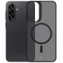 3mk Hardy Hazy MagCase skal för Samsung Galaxy A17/A18 4G/5G, svart