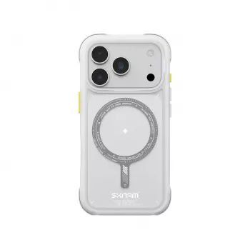 Skinarma Avion MagSafe skal för iPhone 18 Pro / 17 Pro, vit