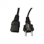 Juniper CBL-EX-PWR-C19-EU strömkabel, CEE 7/7 till IEC 60320 C19, 250 V, 16 A, 2,5 m, svart