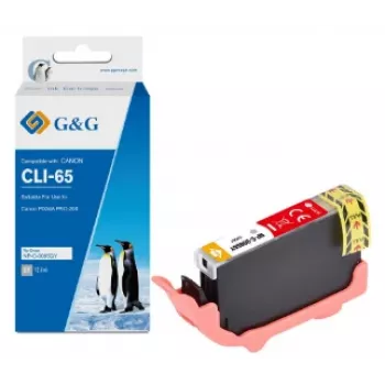 G&G bläckpatron kompatibel med Canon CLI-65GY (12,7 ml), grå