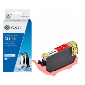 G&G bläck kompatibel med Canon CLI-65PC, foto-cyan