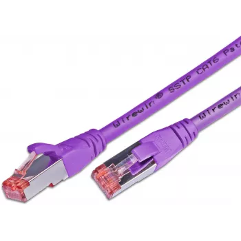 Wirewin PKW-PIMF-KAT6 2.0 VT RJ45 patchkabel, Cat6, S/FTP, LSOH, violett