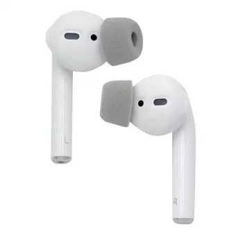 Comply SoftCONNECT 44-44001-00 öronkuddar för Apple AirPods, grå, medium (M)