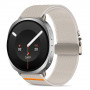 Tech-Protect Nylon Clasp klockarmband för Samsung Galaxy Watch 8 / 9 / Classic 40 / 44 / 46 mm, Starlight