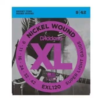 Daddario D'Addario EXL120 Super Light strängar för elgitarr, 9-42