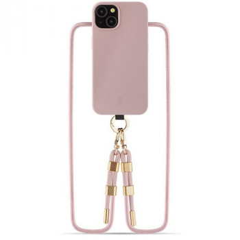 Just Elegance JEC151 Skal för Apple iPhone 15 MagSafe, PopGrip, Rose