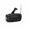 Vakoss FM-3660K FM/AM Emergency Radio with Dynamo, Flashlight, Power Bank and Solar Panel, 2000 mAh