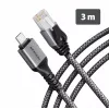 AXAGON ADE-CM30 USB-C Gigabit Ethernet Adapter with Integrated 3 m CAT6 Cable, RJ-45