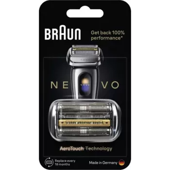 Braun NEVO-S ersättningsskärhuvud kombipack, silver, 921824