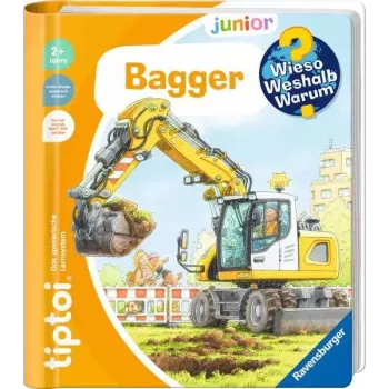 Ravensburger tiptoi Wieso? Weshalb? Warum? Bagger, tysk utgåva