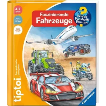 Ravensburger tiptoi Wieso? Weshalb? Warum? Faszinierende Fahrzeuge, tysk utgåva